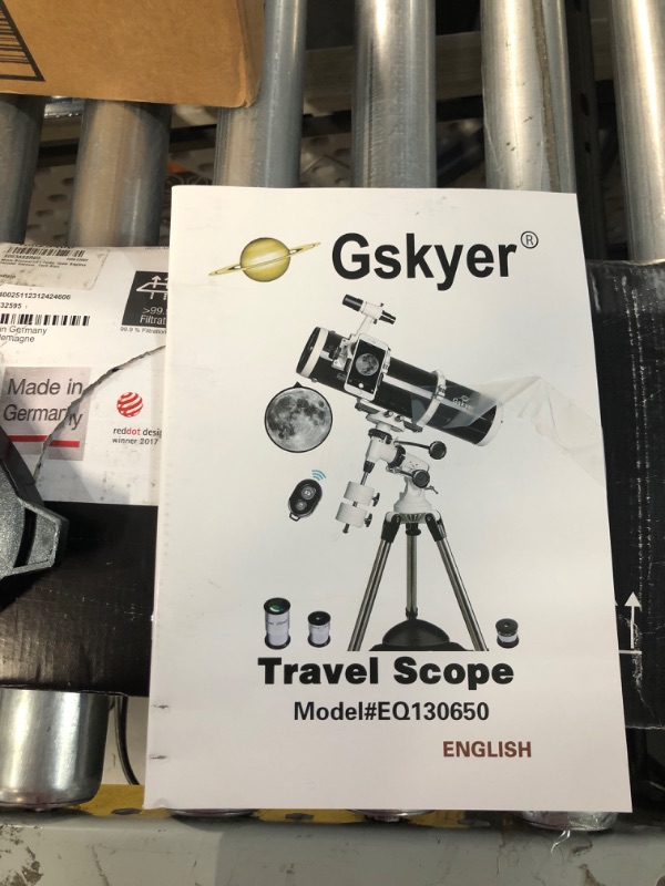 Photo 2 of *FOR PARTS ONLY* Telescope, Gskyer 130EQ Professional Astronomical Reflector Telescope