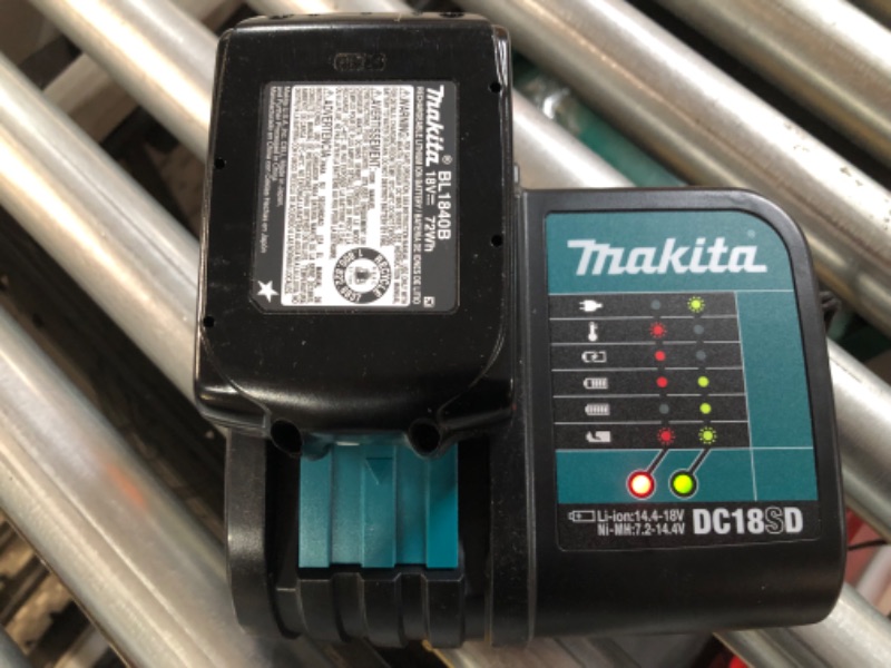 Photo 3 of ***UNTESTED - SEE NOTES*** Makita XT287SM1 18V LXT® Lithium-Ion Brushless Cordless 2-Pc. Combo Kit (4.0Ah)