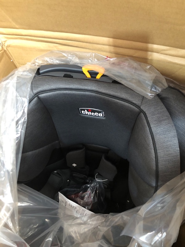 Photo 2 of Chicco MyFit ClearTex Harness + Booster Car Seat - Shadow | Black Shadow MyFit with ClearTex No Chemicals Harness&Booster Car Seat