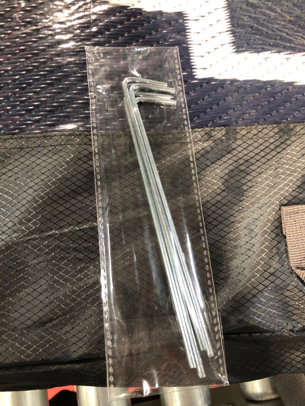 Photo 1 of 6'x9' Outdoor Rug for Patio,Reversible Plastic Waterproof Rugs -- NAVY BLUE & WHITE DESIGN 