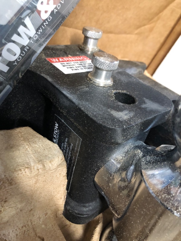 Photo 1 of B&W Trailer Hitches Tow & Stow Adjustable Trailer Hitch Ball Mount 