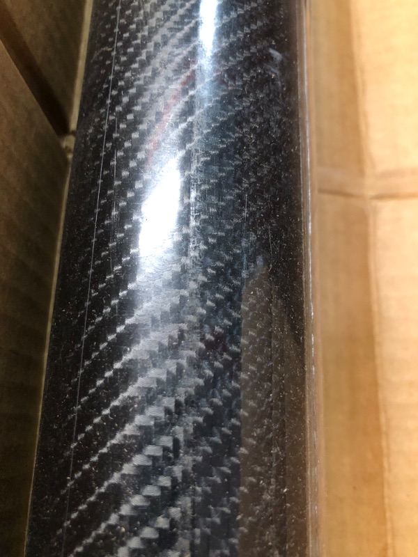 Photo 4 of VViViD® Black True R Carbon Fiber Vinyl Wrap Roll 