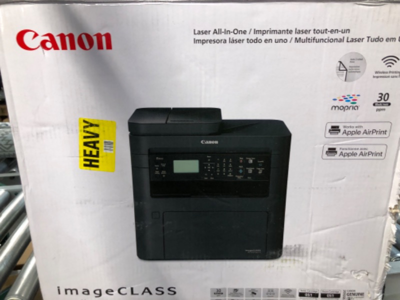 Photo 2 of Canon imageCLASS MF264dw II Wireless Monochrome Laser Printer, Print, Copy and Scan, 