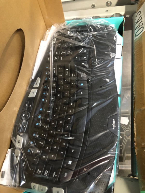 Photo 2 of Logitech MK570 Wireless Wave Keyboard and Mouse Combo, Black