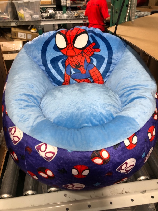 Photo 2 of Marvel Spider-Man Micromink Bean Bag Chair Spiderman