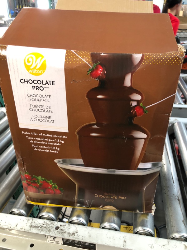 Photo 2 of  Chocolate Fondue Fountain, 24-Ounce, 3-Tier Set,