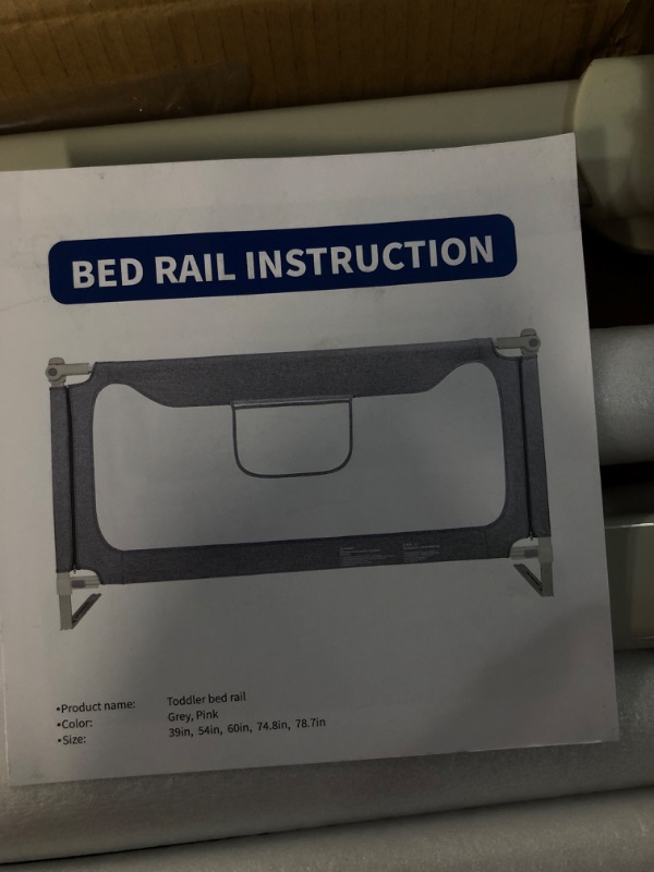 Photo 4 of *STOCK PHOTO FOR REFERENCE ONLY* FAMILL Bed Rail for Toddlers