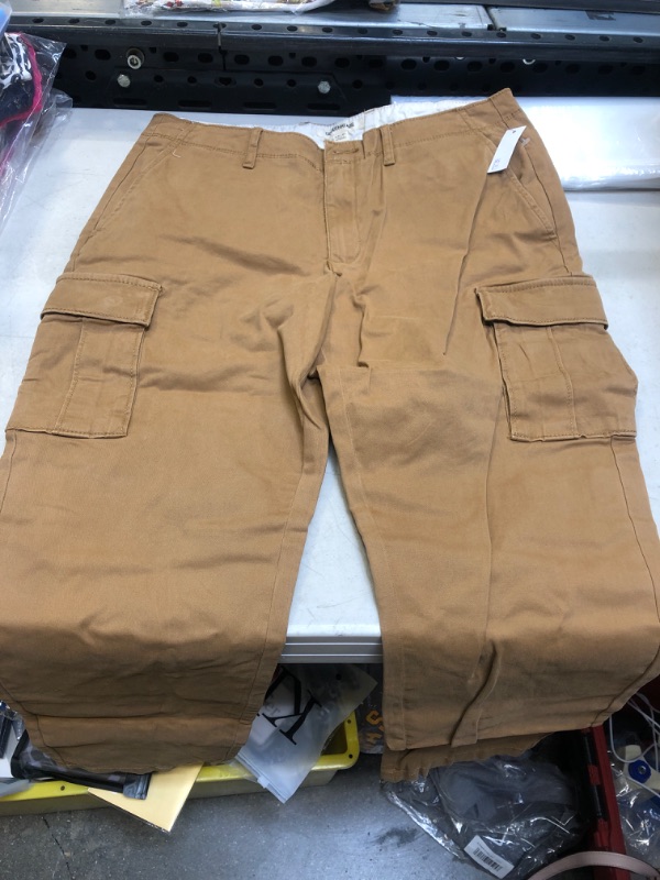 Photo 1 of GOODTHREADS CARGO PANTS 31W X 28L BROWN