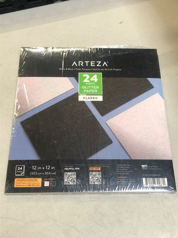 Photo 2 of ARTEZA ARTZ-4635 Paper-templates, White & Black 24