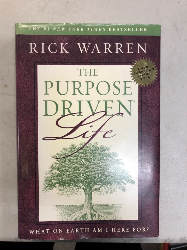 Photo 2 of The Purpose Driven Life Hardcover 