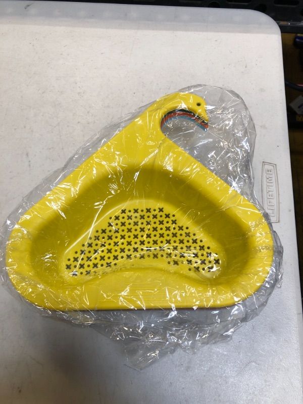 Photo 1 of 4 Pack Kitchen Sink Drain Basket Swan Drain Rack, Multifunctional Kitchen Triangular Sink Filter Swan Drain Basket for Kitchen Sink Hangs on Faucet Fits All Sink Green