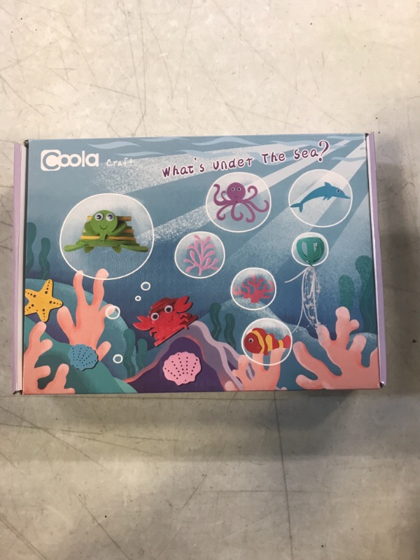 Photo 2 of Coola Sewing Kit for Kids, Crafts for Kids Ages 4-8, DIY Kits for Girls Ages 4 5 6 7 8 9 10 11 12, Art and Craft DIY Early Educational Toys Suitable for Girls & Boys SEA - FACTORY SEALED