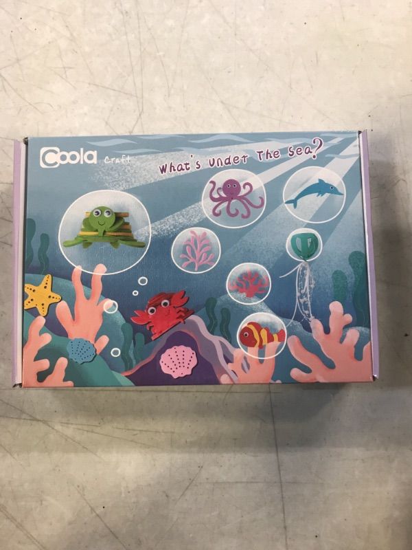 Photo 1 of Coola Sewing Kit for Kids, Crafts for Kids Ages 4-8, DIY Kits for Girls Ages 4 5 6 7 8 9 10 11 12, Art and Craft DIY Early Educational Toys Suitable for Girls & Boys SEA - FACTORY SEALED