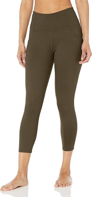 Photo 1 of Core 10 Women's All Day Comfort High-Waist Side-Pocket Capri Yoga Legging - MEDIUM -