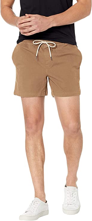 Photo 1 of Goodthreads) Men's Slim-Fit 5" Pull-on Comfort Stretch Canvas Short - XS -