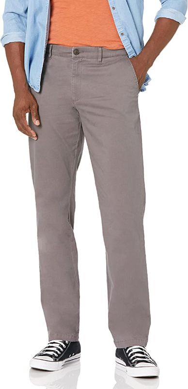 Photo 1 of Goodthreads Men's Straight-Fit Washed Comfort Stretch Chino Pant - 34W X 30L -