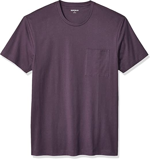 Photo 1 of Goodthreads Men's Slim-Fit Short-Sleeve Cotton Crewneck T-Shirt - SMALL - 