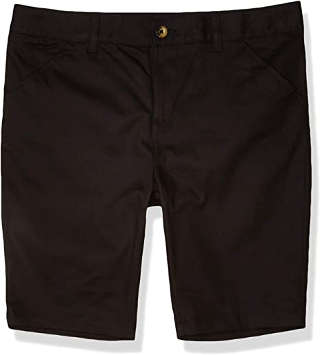 Photo 1 of French Toast Girls' Adjustable Waist Stretch Twill Bermuda Short - SIZE 16 -