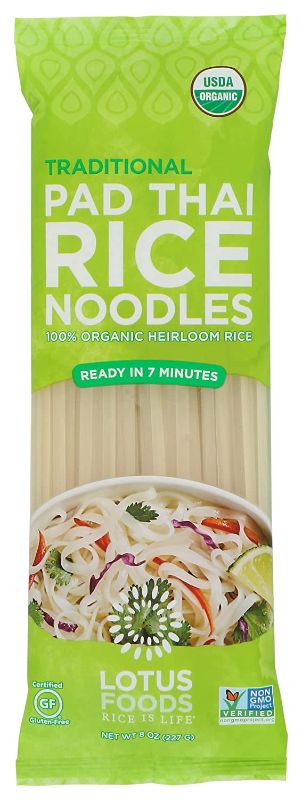 Photo 1 of Lotus Foods Organic Pad Thai with White Rice Noodles, 8 oz - SET OF 8 - BEST BY DATE WAS 02/12/2023 -
