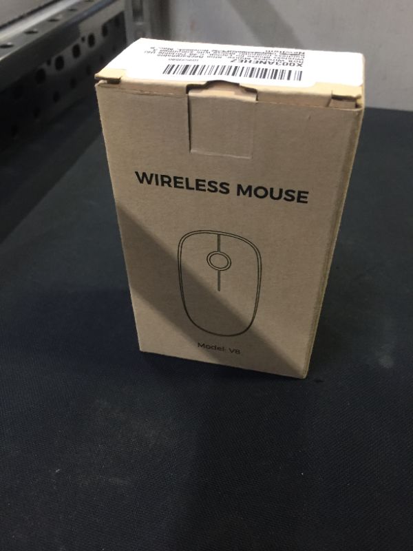 Photo 1 of Slim Wireless Mouse for Laptop, 2.4G Portable USB Cordless Computer Mouse with Simplified 3 Buttons, Adjustable DPI for Notebook, Mac, PC, Laptop, Pink
