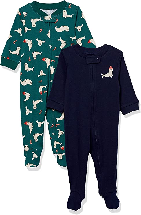 Photo 1 of Amazon Essentials Family Holiday Cotton Pajama Sleepwear - 18M -