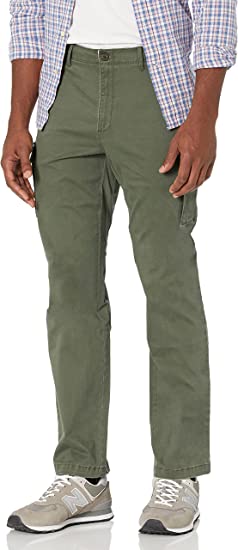 Photo 1 of Goodthreads Men's Straight-Fit Vintage Comfort Stretch Cargo Pant - 30W X - 32L -