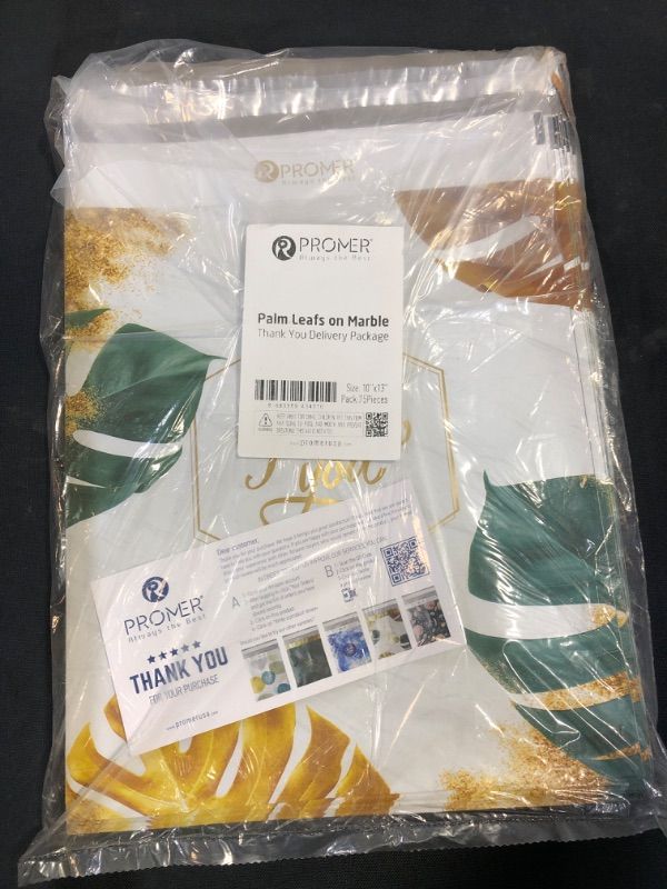 Photo 1 of PROMER Thank You Poly Mailers 10x13 - Self Seal Shipping Bags, 70 of Each Design | Variety Pack (280 pcs)