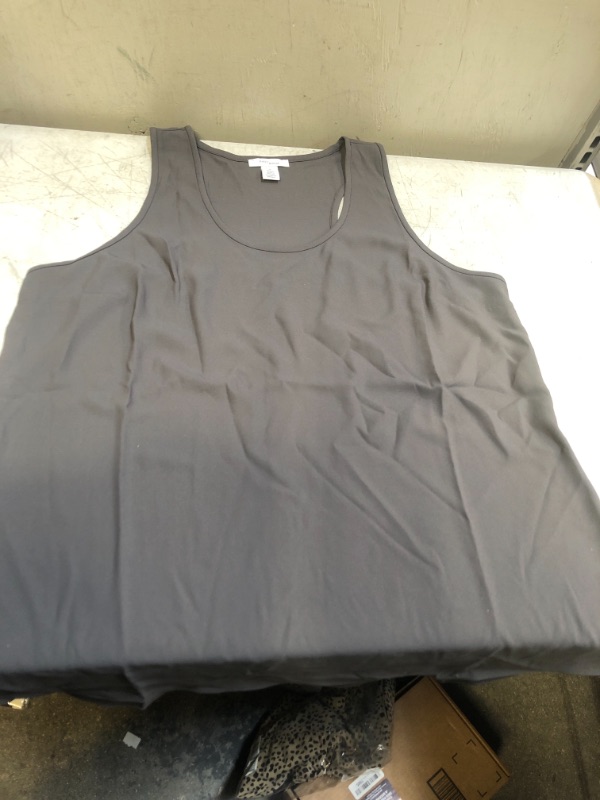 Photo 1 of DAILY RITUAL GREY TANK TOP SHIRT SIZE 16 