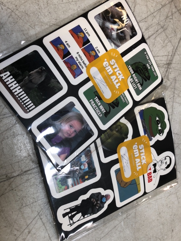 Photo 1 of 2 PACK OF STICKERS 