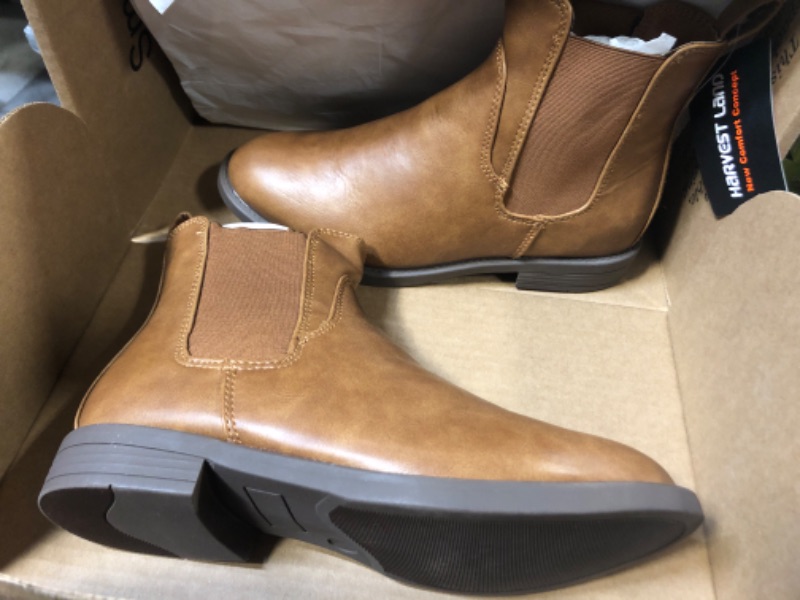 Photo 2 of 6---Womens Boots Ladies Comfortable Chelsea Boots Ankle Boots Stylish Classic Shoes for Adults 6 Brown/Fur