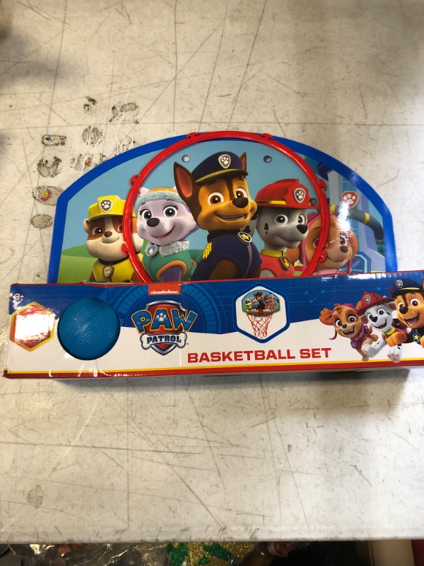 Photo 2 of Paw Patrol Basketball Set