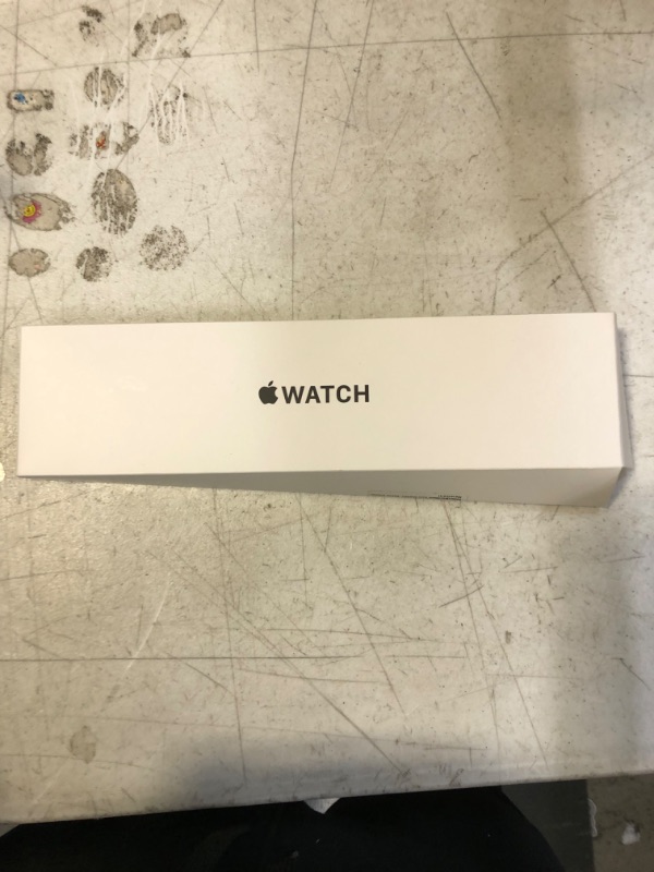 Photo 2 of Apple Watch SE (2nd Gen) [GPS 40mm] Smart Watch w/Silver Aluminum Case & White Sport Band - M/L. Fitness & Sleep Tracker, Crash Detection, Heart Rate Monitor, Retina Display, Water Resistant Silver Aluminium Case with White Sport Band 40mm 40mm M/L - fits