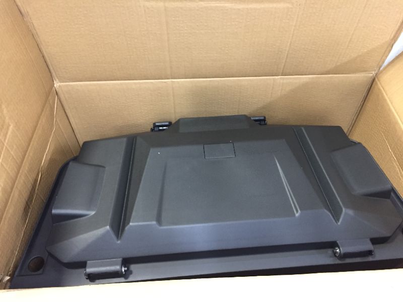 Photo 2 of A & UTV PRO 42 QT Rear Cargo Box for 2020 2021 2022 2023 Polaris RZR PRO XP/XP LE 4 Accessories, Water Resistant Storage Bin, Replace OEM # 2883752