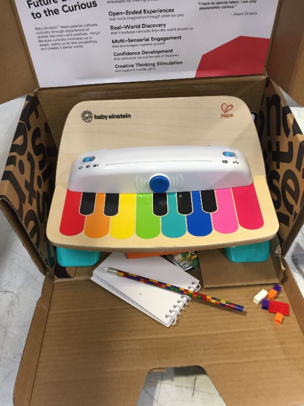 Photo 2 of Baby Einstein and Hape Magic Touch Piano Wooden Musical Toddler Toy, Age 6 Months and Up