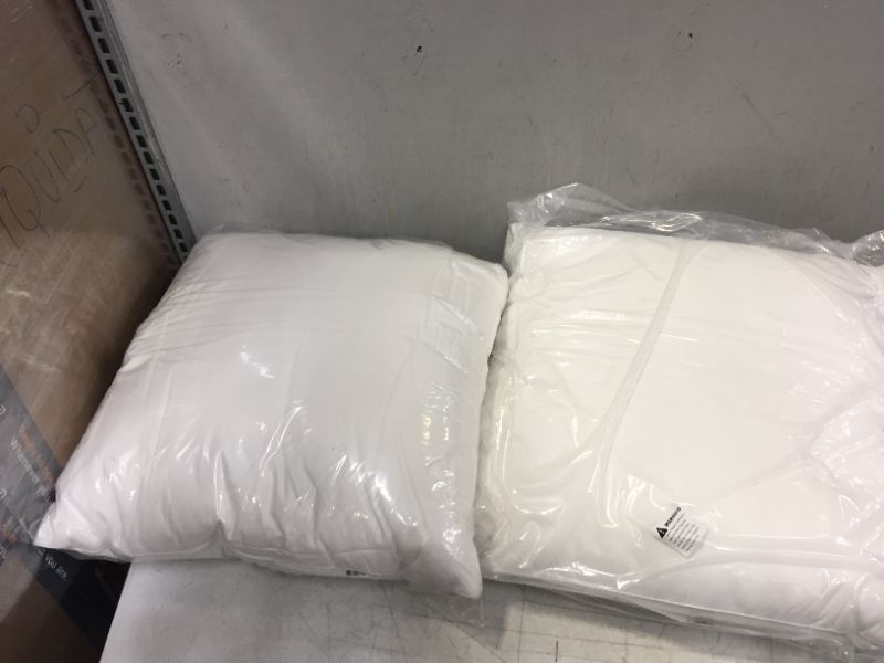 Photo 1 of 22 X 22" BED PILLOWS (2 PACK)