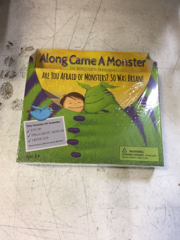 Photo 2 of ?Along Came A Monster - The Monster?s Transport?: Mom?s Choice Award Winner- Bedtime Story to Help Kids with Anxiety and Fear of Monsters! Includes Magical Monster?s Transport Box and Window Sticker