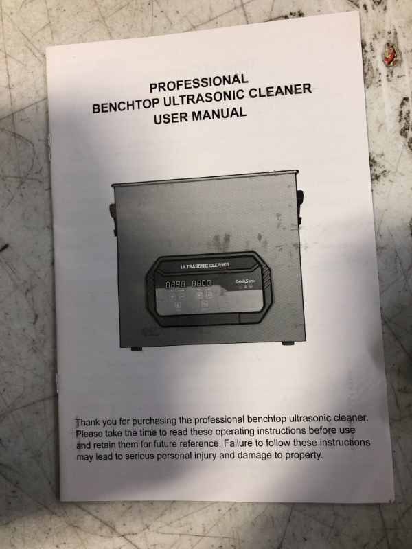 Photo 1 of Ultrasonic Cleaner 2L with Heater and Timer, Ultrasonic Parts Cleaner with 40kHz SUS 304 Stainless Steel, 1/2 gal Ultrasonic Cleaning Machine with Digital Control for Jewelry Watch Glasses Diamond COLOR BLUE 