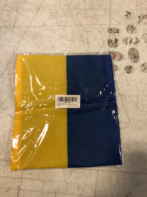 Photo 2 of 2×3Ft Ukraine Flag Polyester Flag With Two Grommets For Indoor And Outdoor Decor Clear 2×3Ft