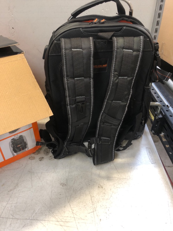 Photo 4 of 77-Pockets Tool backpack, Tool backpack for men, HVAC tool bag backpack, Electricians backpack tool bag, Large electrician backpack, Tool backpack for electricians, Tool backpack for construction