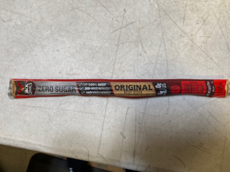 Photo 1 of 18 COUNT JACK LINKS ORIGINAL BEEF STICK ZERO SUGAR