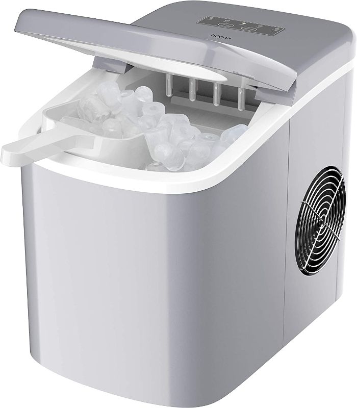 Photo 1 of homeLabs Portable Ice Maker Machine for Counter Top - Makes 26 lbs of Ice per 24 Hours