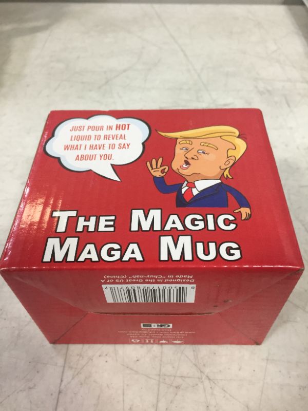 Photo 2 of 12oz Color-Changing Funny Coffee Mug - Top Trump Merchandise - Best Birthday Gifts for Women Who Have Everything, Unique Wedding Gift Ideas for Wife, Cool Bride & Anniversary Presents for Her Wife (12oz) Ceramic