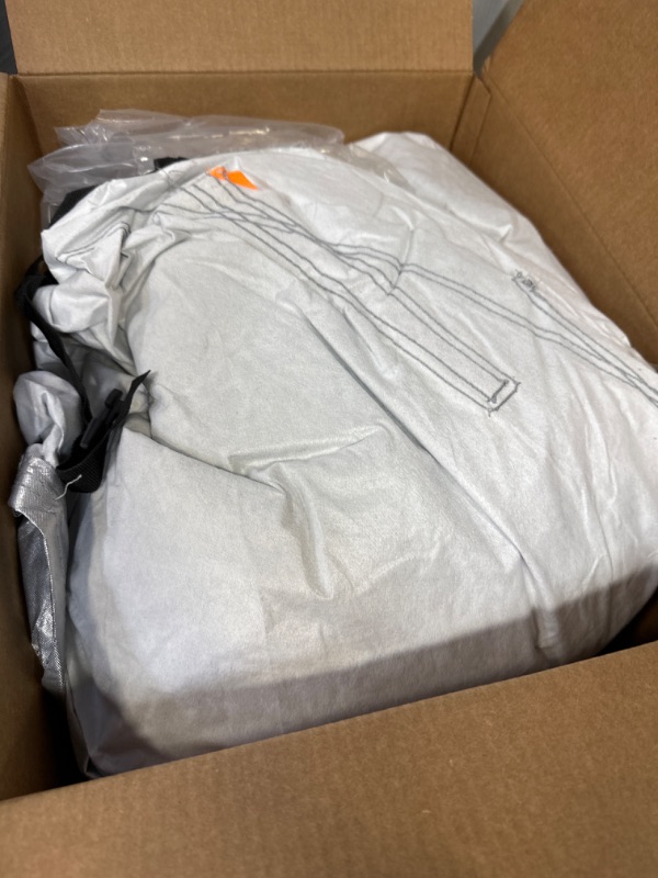 Photo 1 of GUNHYI Station Wagon Car Cover Waterproof All Weather, 6 Layer Heavy Duty Full Exterior Cover Universal fit Audi A4 Avant/Allroad, Volvo V60/V70, Toyota Wish etc (MPV, Length 178-190 inch) Silver G7 Fit MPV Length 178-190 inch