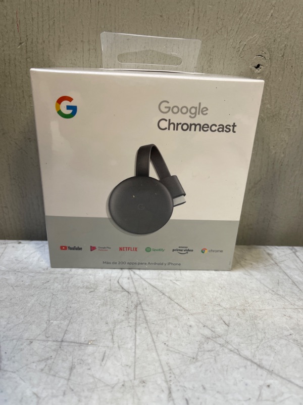 Photo 2 of Google Chromecast (3rd Generation) Media Streamer - Black

