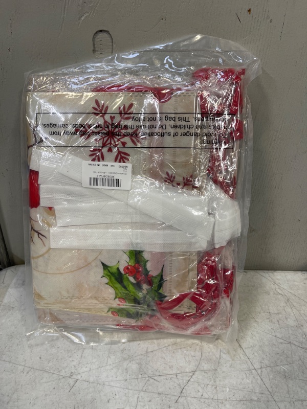 Photo 2 of Christmas Drawstring Gift Bag Xmas Snowman Wrapping Bags Non Woven Fabrics Christmas Treat Bags Cloth Gift Bags with Drawstring for Christmas Gifts Presents Holiday Party (12 Pcs)