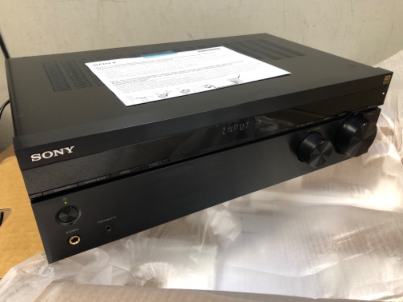 Photo 1 of Sony STRDH190 2-ch Home Stereo Receiver with Phono Inputs & Bluetooth Black