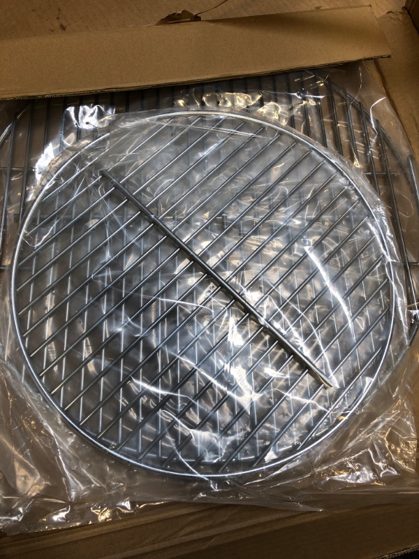 Photo 2 of AJinTeby Cooking Grate -7432 Charcoal Grid-7440 for Weber 18.5 in Charcoal Grills, for Weber One-Touch Bar-B-Kettle Smokey Mountain Cooker Smoker Jumbo Joe Original Kettle Grills 7432+7440