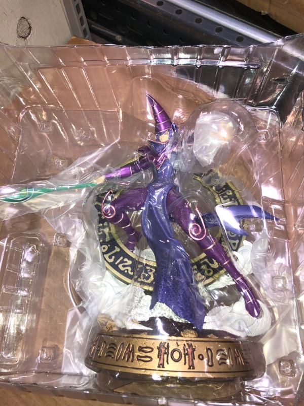 Photo 2 of Yu-Gi-Oh! Dark Magician Purple 12-Inch Statue