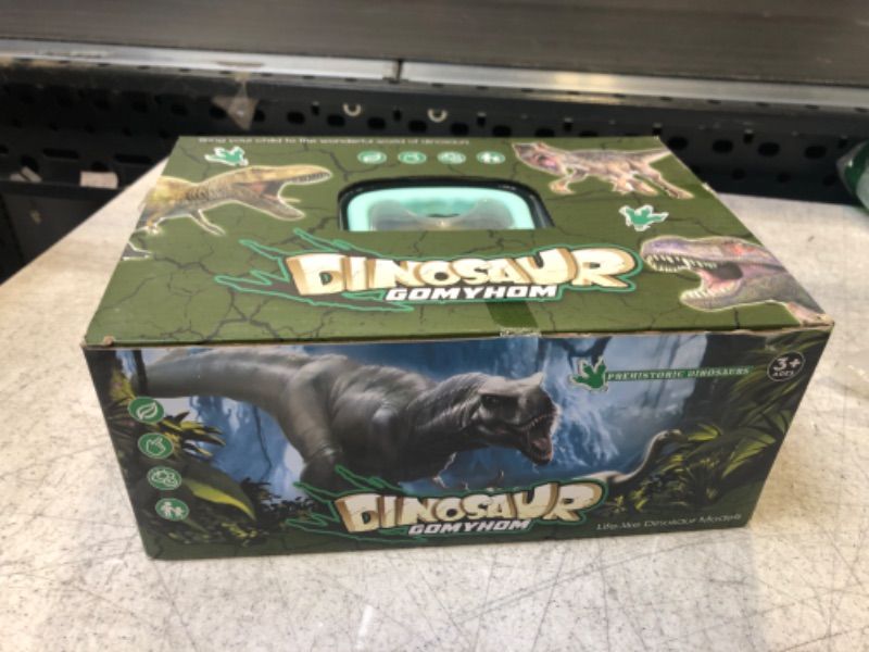 Photo 2 of Dinosaur Toys, Dinosaur Toys for Kids 3-5 with Activity Play Mat & Trees, Dinosaur Toys for Kids 5-7 Including 9 Dinosaurs, Storage Box, Packing Box, Kids Dinosaur Toys for Boys & Girls.