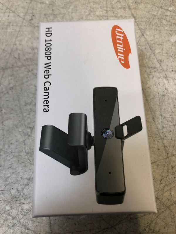 Photo 1 of Qtniue Webcam with Microphone and Privacy Cover, FHD Webcam 1080p, Desktop or Laptop and Smart TV USB Camera for Video Calling, Stereo Streaming and Online Classes 30FPS